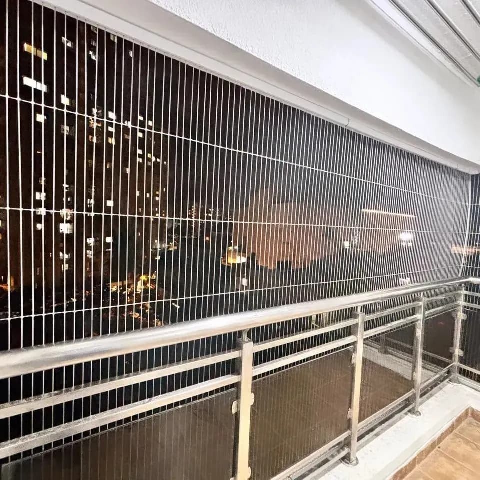 Night Skyline Apartment Balcony - Real Work