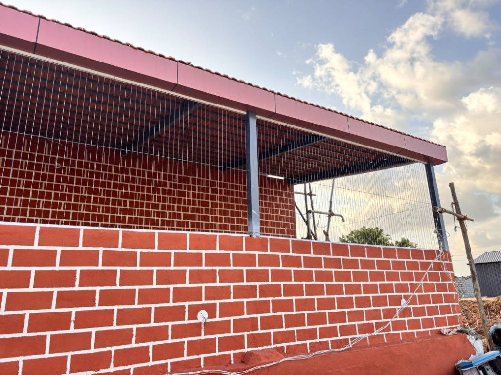 Villa and Independent Home Terrace Invisible Grills - Real Work